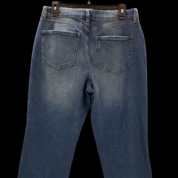 Rewash High-Rise Womans Distressed  Stretch Womans 90s Jeans Size11/30 - Picture 2 of 6